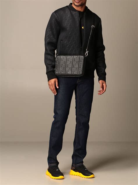 fendi cross-body bag men|Fendi shoulder bag men's.